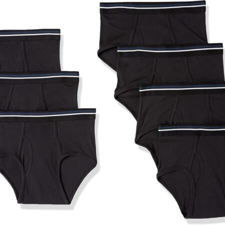 Mens Cotton Tag-Free Breathable Briefs Underwear