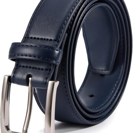 Men's Genuine Leather Dress Belts, Handmade Classic Every Day Leather Jeans Belt for Men Work Business Casual