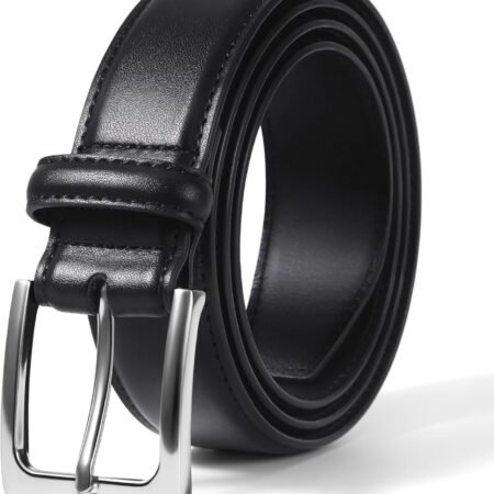 Men's Genuine Leather Dress Belts, Handmade Classic Every Day Leather Jeans Belt for Men Work Business Casual