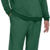Men's Pajamas Set - Winter Coral Fleece Long Sleeve Tops and Bottoms,Soft Plush Warm Loungewear With Pockets S-2XL