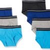 Mens Cotton Tag-Free Breathable Briefs Underwear