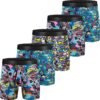 Mens Boxer Briefs Cotton Underwear Short Leg Comfy Breathable Sport Short Leg Boxer Briefs