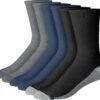 mens Max Cushioned Crew Socks, Moisture-wicking With Odor Control, Multi-packCrew Sock